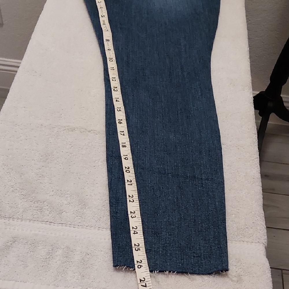 Judy Blue Dark Wash Ripped Skinny Jeans - Picture 6 of 6